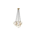 Suspend à cordon Dainolite TSN-6P-GLD Thomson 6-Lumières 150W Or