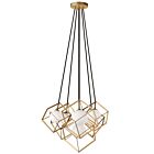 Suspend à cordon Dainolite TSN-6P-GLD Thomson 6-Lumières 150W Or