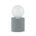 Lampe de table à LED Dainolite TYA-31T-GRY Tonya 1-Lumière Gris 60W