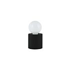 Lampe de table à LED Dainolite TYA-31T-MB Tonya 1-Lumière Noir mat 60W