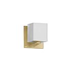 Applique murale halogène Dainolite Verona V1230-1W-AGB 60W 1 lumière laiton vieilli