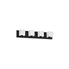 Vanité halogène Dainolite Verona V1230-4W-MB 240W 4 lumières noir mat