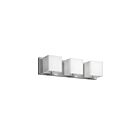 Vanité DEL Dainolite V1233-3W-PC 3-lumières Chrome poli 180w