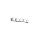 Vanité DEL Dainolite V1233-5W-PC 5-lumières Chrome poli 300w