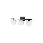 Vanité halogène Dainolite Vivaldi VAD-233W-MB-AGB 120W 3 lumières