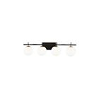 Vanité halogène Dainolite Vivaldi VAD-324W-MB-AGB 160W 4 lumières