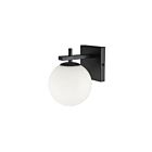 Applique murale halogène Dainolite Vivaldi VAD-51W-MB 40W 1 lumière noir mat