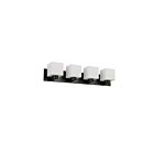 Dainolite VED-294W-MB Veda 4-Lumières 240W Noir mat LED Lumière Vanité