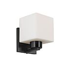 Dainolite VED-51W-MB Veda 60W 1-Lumière Noir mat Applique murale
