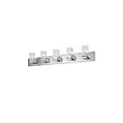 Vanité Dainolite VER-405W-PC Veronica 5-Lumières Chrome poli 300W