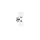 Applique murale Dainolite Vienna VIE-102W-PC 2-Lumières Chrome poli 120W