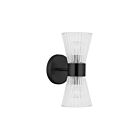 Dainolite VIE-112W-MB Vienna 120W 2-Lumières Noir mat Applique murale