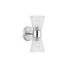 Dainolite VIE-112W-PC Vienna 120W 2-Lumières Chromé poli Applique murale