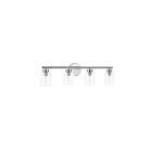 Vanité Dainolite VIE-294W-PC Vienna 4-Lumières Chrome poli 240W