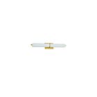 Vanité LED Dainolite VLD-172-24-AGB 1-lumière 34W blanc