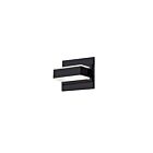 Vanité murale LED Dainolite VLD-215-1W-MB 1-lumière Noir mat 5w