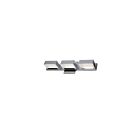 Vanité murale LED Dainolite VLD-215-3W-PC 3-lumières Chrome poli 15w