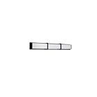 Lumière de vanité LED Dainolite Winston VLD-414-MB 1-lumière 50W noir mat