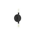 Applique Incandescent Dainolite Wand WAN-132W-MB 120W 2 lumières noir mat