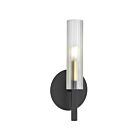 Applique murale Dainolite Wand WAN-171W-MB-AGB-FR 1-Lumière Noir mat 60W