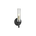 Applique murale Dainolite Wand WAN-171W-MB-AGB-FR 1-Lumière Noir mat 60W