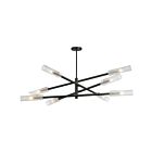 Lustre Dainolite WAN-448C-MB-AGB-FR Wand 8-Lumières Noir mat 480W