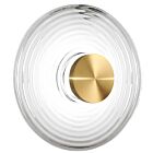Dainolite WFD-1812LEDW-AGB-CLR Windfeild 12W Laiton vieilli Applique murale