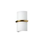 Applique murale LED Dainolite Wallace WLC-914LEDW-AGB Blanc 14W