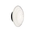 Dainolite WNA-75LEDW-MB-SWL Wenona 1-Lumière 5W Blanc et Noir mat LED Applique Murale 3000K