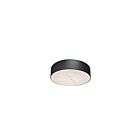Dainolite WSH-1220LEDFH-MB Walsh 1-Lumière 20W Albâtre et noir mat LED Plafonnier encastré 3000K