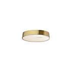 Dainolite WSH-1630LEDFH-AGB Walsh 1-Lumière 30W Albâtre et laiton vieilli LED Plafonnier encastré 3000K