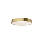 Dainolite WSH-2040LEDFH-AGB Walsh 1-Lumière 40W Albâtre et laiton vieilli LED Plafonnier encastré 3000K