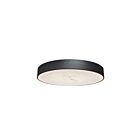 Dainolite WSH-2040LEDFH-MB Walsh 1-Lumière 40W Albâtre et noir mat LED Plafonnier encastré 3000K