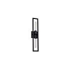 Applique murale incandescence Dainolite Wisteria WTS-222W-MB 2-Lumières Noir mat 120W