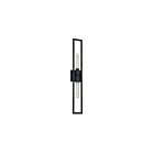 Applique murale incandescence Dainolite Wisteria WTS-292W-MB 2-Lumières Noir mat 120W