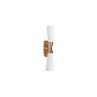Dainolite WTY-192W-GLD Whitney 2-Lumières 120W Or LED Applique Murale