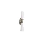 Dainolite WTY-192W-SLV Whitney 2-Lumières 120W argent LED Applique Murale