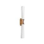 Dainolite WTY-312W-GLD Whitney 2-Lumières 120W Or LED Applique Murale