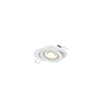Dals Lighting FGM4-CC-WH 9W 4" Blanc Luminaire encastré à cardan