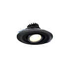 Dals Lighting LEDDOWNG4-CC-BK 8W 4" Noir Luminaire encastré à cardan