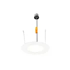 Dals Lighting LEDPNLRTF56-CC-WH 10W 6" Blanc Luminaire encastré rétrofit