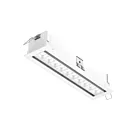 Dals Lighting MSL10G-CC-AWH 24W 13" Blanc Lumière encastrée multi-spots