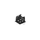 Dals Lighting MSL4-CC-BK 12W 3" Noir Lumière encastrée multi-spots