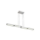 Dals Lighting PDL44-3K-WH Geo 40W Blanc LED Suspendu