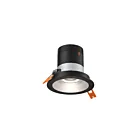 Dals Lighting RC03-CC-20-RGAZ-TBK 3" Alzak Luminaire encastré Wattage et CCT sélectionnables