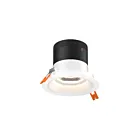 Dals Lighting RC04-CC-20-RGWH-TWH 4" Blanc Luminaire encastré Wattage et CCT sélectionnables