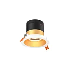 Dals Lighting RC04-CC-35-RGGD-TWH 4" L'or Luminaire encastré Wattage et CCT sélectionnables