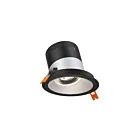 Dals Lighting RC04-CC-35-SLAZ-TBK 4" Alzak Luminaire encastré Wattage et CCT sélectionnables