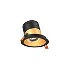 Dals Lighting RC04-CC-35-SLGD-TBK 4" L'or Luminaire encastré Wattage et CCT sélectionnables