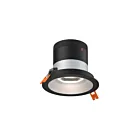 Dals Lighting RC04-CC-60-RGAZ-TBK 4" Alzak Luminaire encastré Wattage et CCT sélectionnables